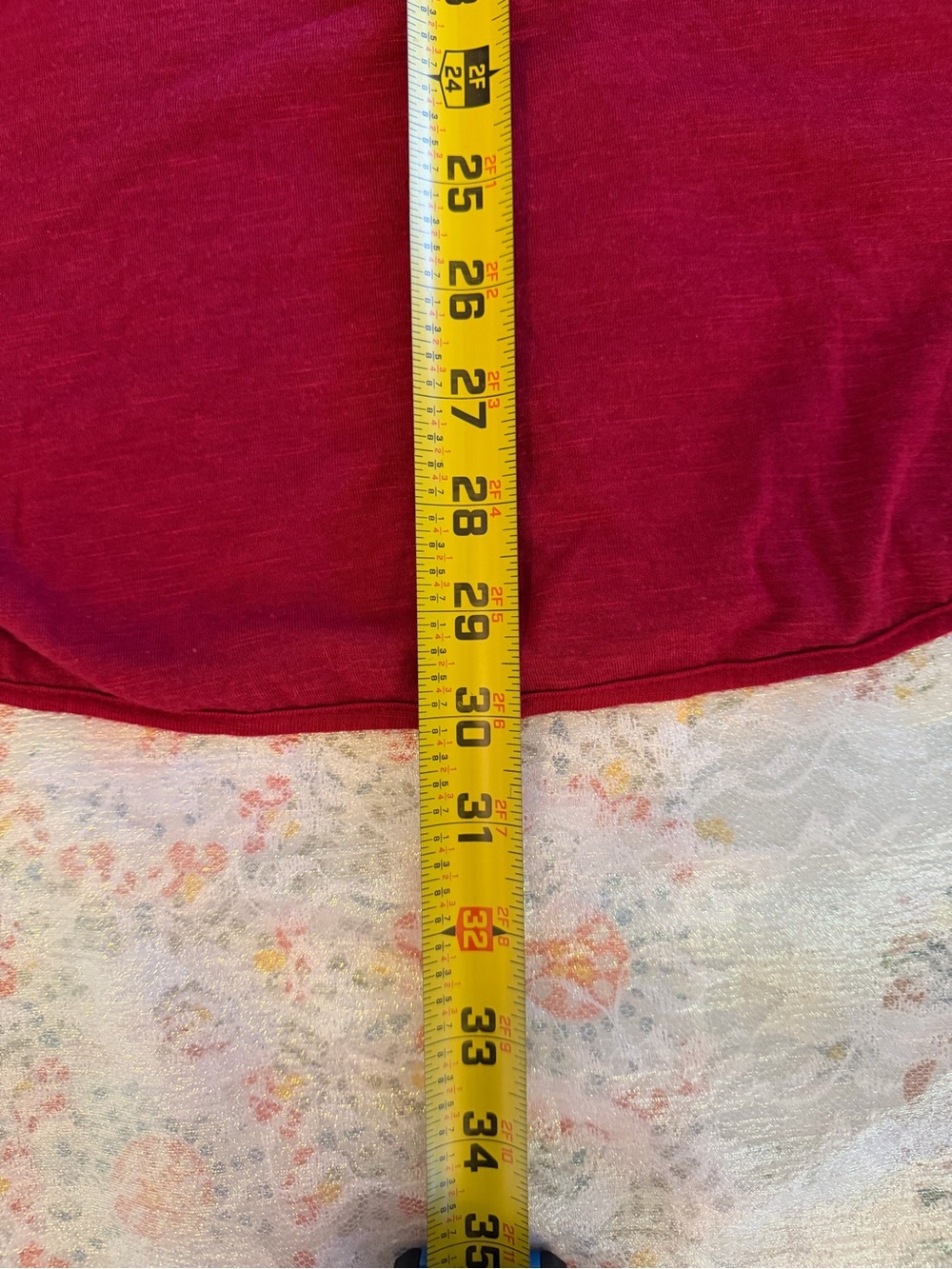 Francesca's Red Swim Tank Top Size Large - Picture 6 of 6